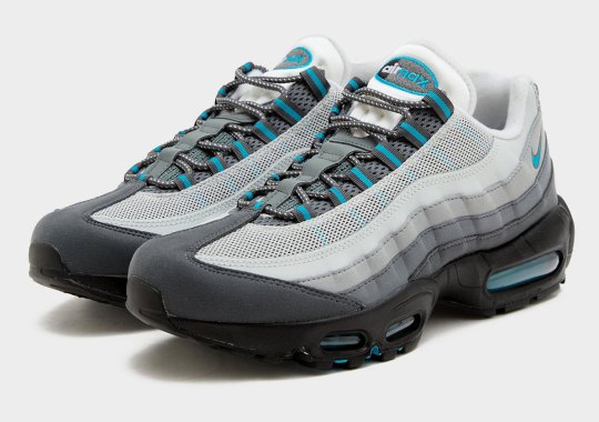 Nike Stays True To The OG Grey With The Air Max 95 "Baltic Blue"