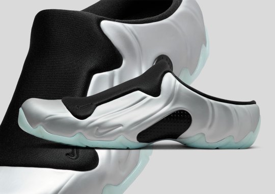Official Images Of The cyber nike Clogposite “Chrome”