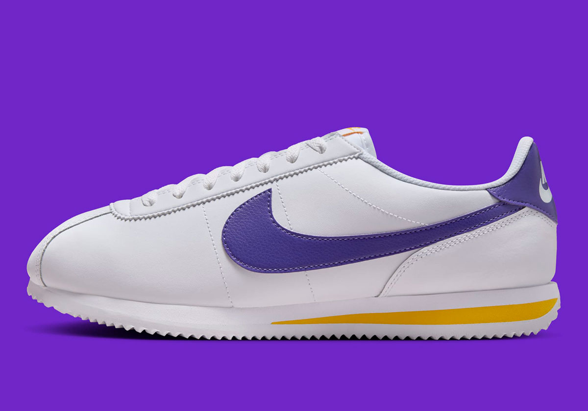 Nike Cortez Lakers Dm4044 106 Release Date 1