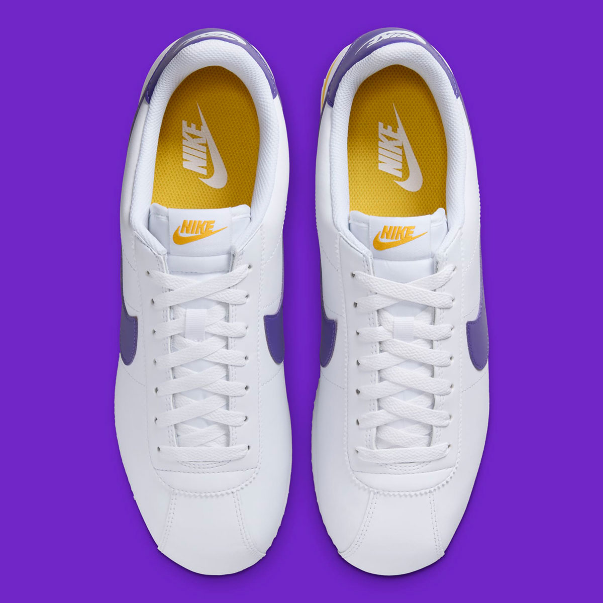 Nike Cortez Lakers Dm4044 106 Release Date 5