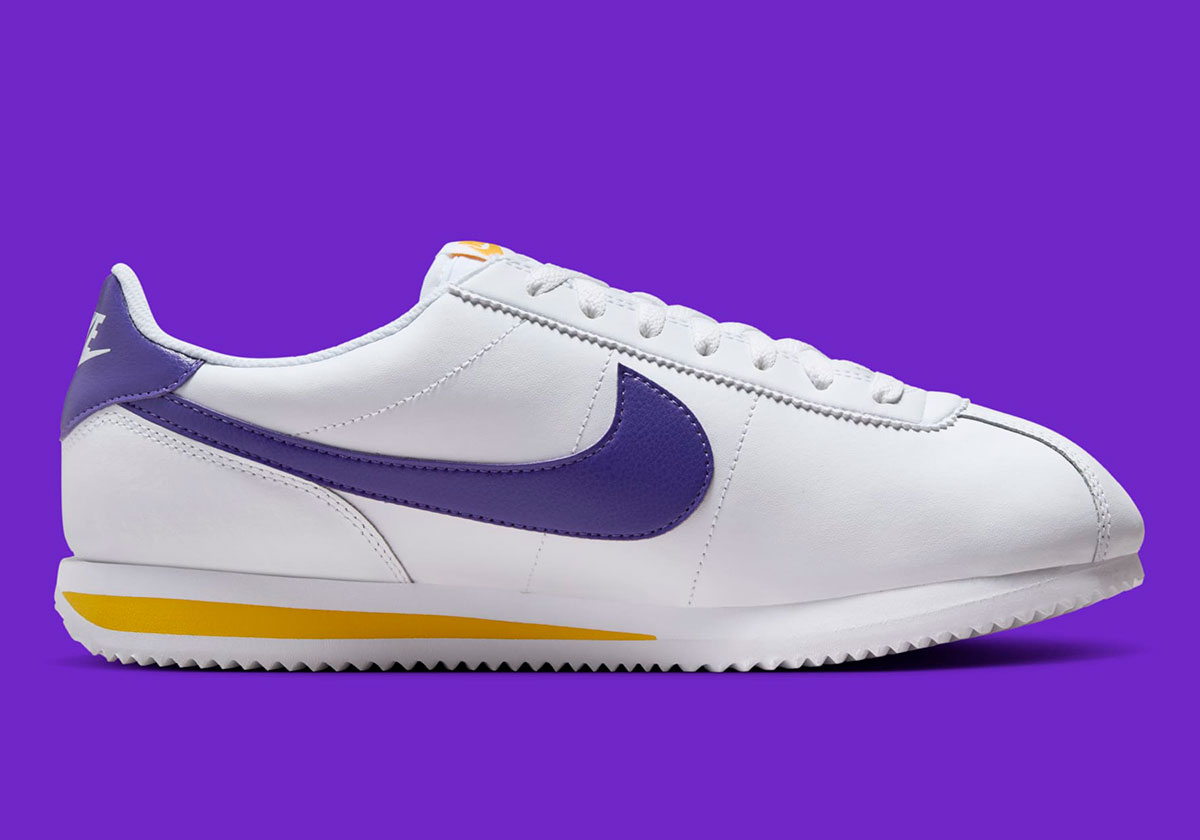 Nike Cortez Lakers Dm4044 106 Release Date 7