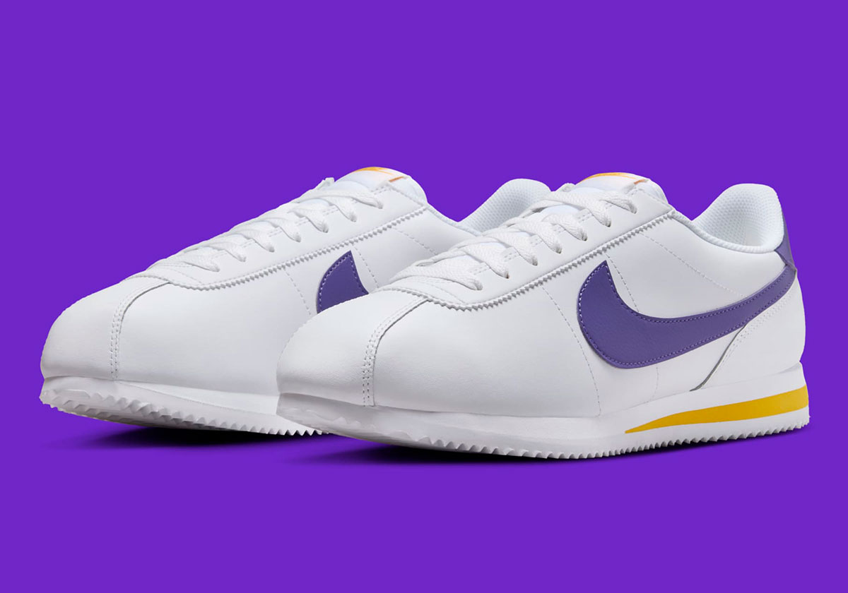 Nike Cortez Lakers Dm4044 106 Release Date 8