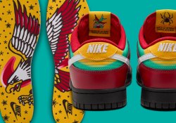 Nike Covers The Dunk Low With Biker Tattoos