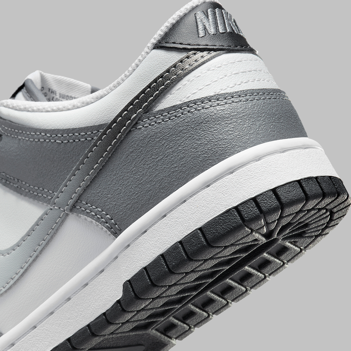 Nike Dunk Low Gs Grey Gradient Swoosh Hm9617 001 2