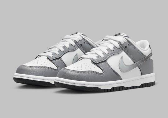A Gradient Swoosh Spruces Up The Nike Dunk Low GS