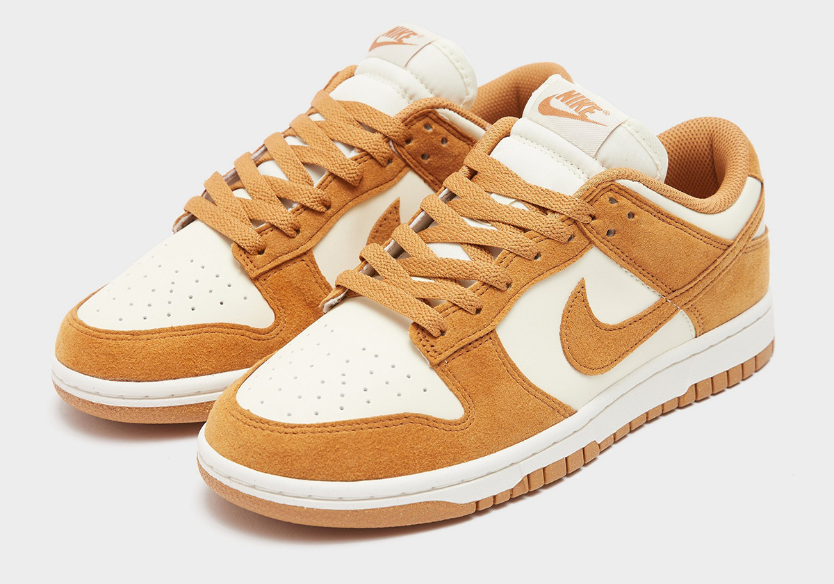 Nike Dunk Low Next Nature Gold Suede 4