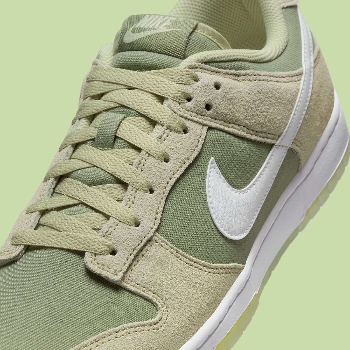 Nike Dunk Low Oil Green White Olive Aura Bright Cactus Hm9651 300 2