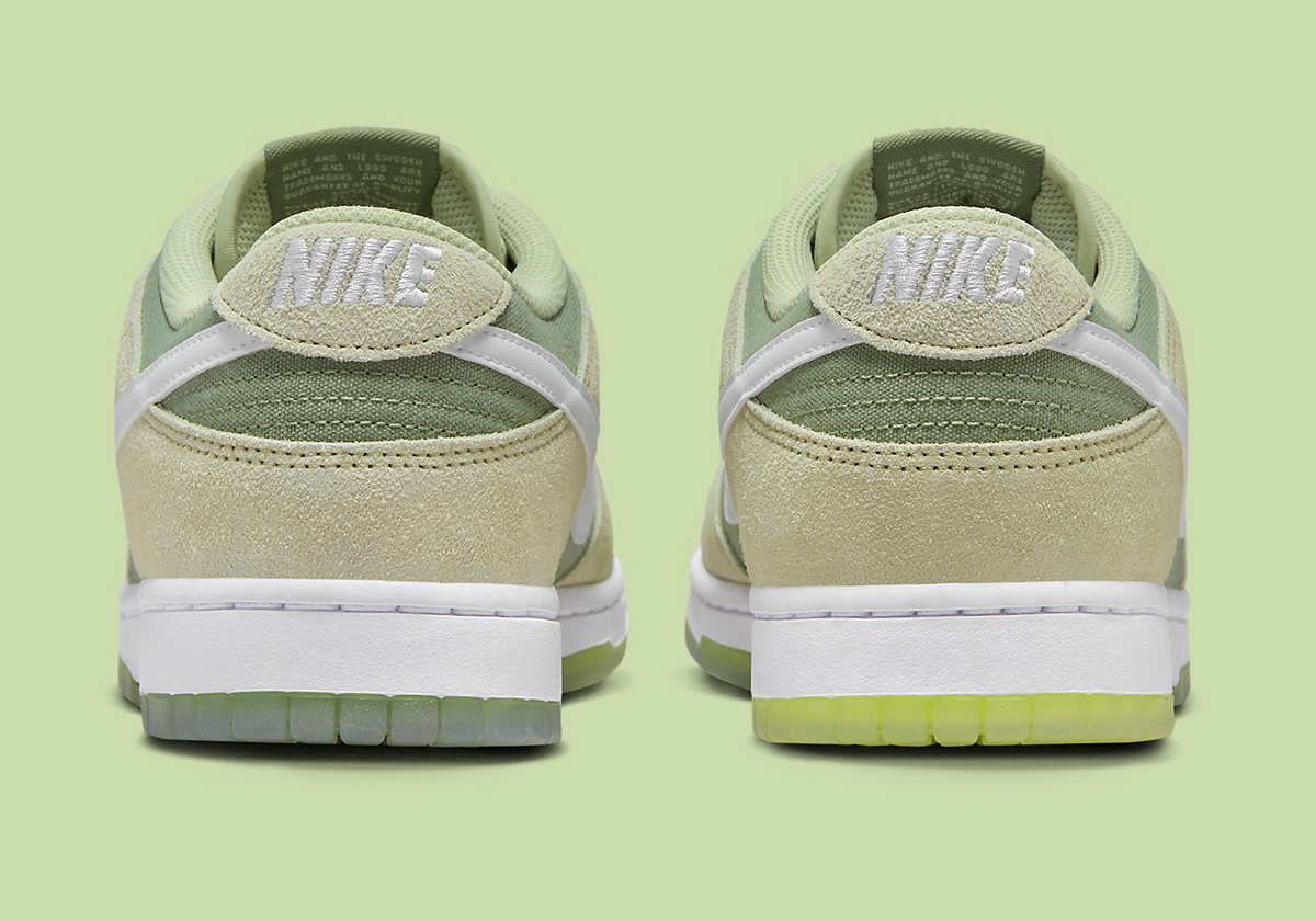 Nike Dunk Low Oil Green White Olive Aura Bright Cactus Hm9651 300 3