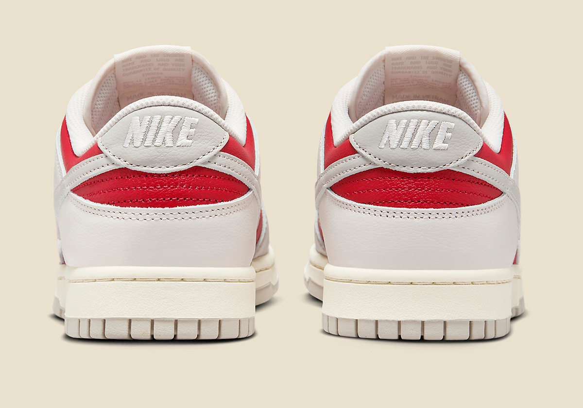nike dunk low photon dust gym red pale ivory hj9093 030 1