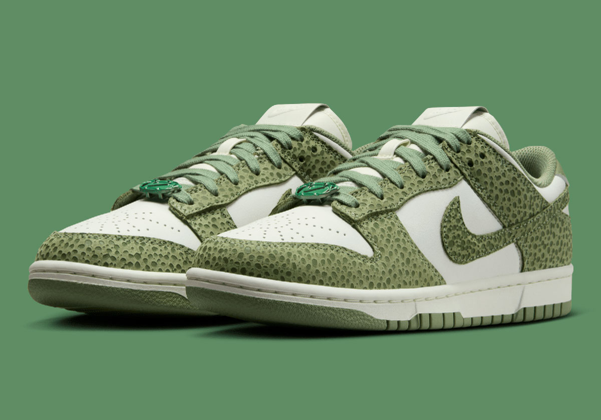 Official Images Of The Nike Dunk Low “Oil Green” Safari