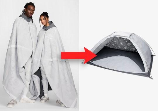 Nike ISPA Just Released A Poncho That Converts Into A Tent