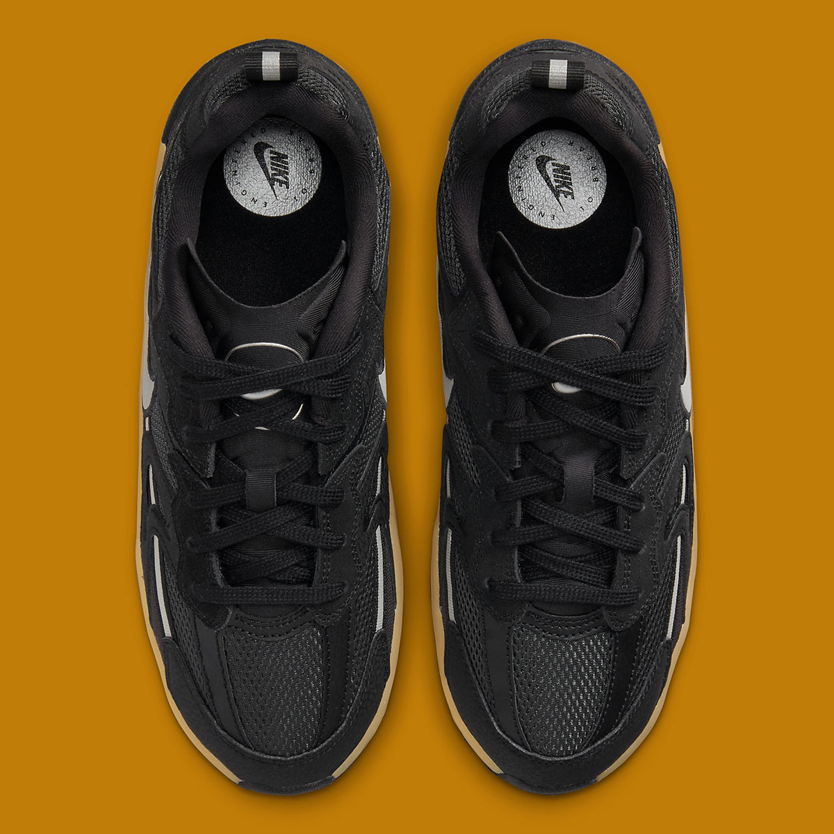 Nike Jam Breakdancing Shoe Black Metallic Silver Gum Light Brown Gum Medium Brown Fn0314 002 6