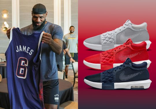 The casual Nike LeBron Witness 8 Arrives In USA Team Color Options