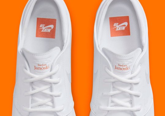 The Appealing White-On-White Appears On This Skater-Only Nike SB Janoski