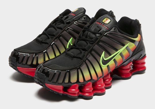 Nike Shox TL “Volt/Fire Red” Releasing This Fall