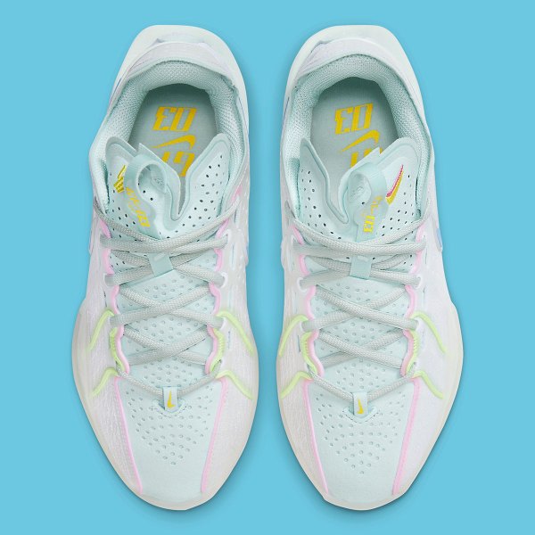 Nike Zoom GT Cut 3 "White/Aquarius Blue/Mint Foam" HF5445141