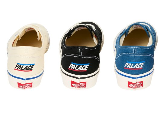 Palace Unveils Three Collab Colorways Of The Vans Authentic