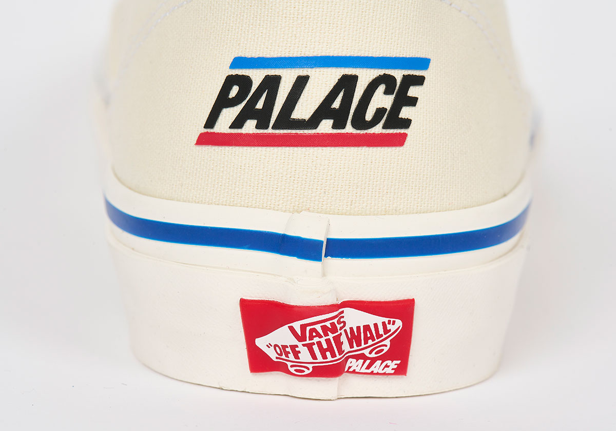 Palace Vans Authentic White Release Date 3