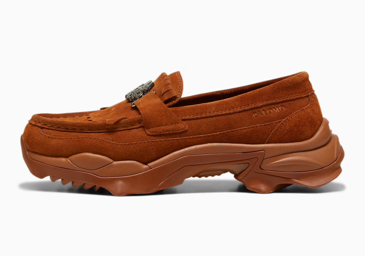 Palomo Puma Nitefox Leather Sneaker Loafer Teak 396816 01 2