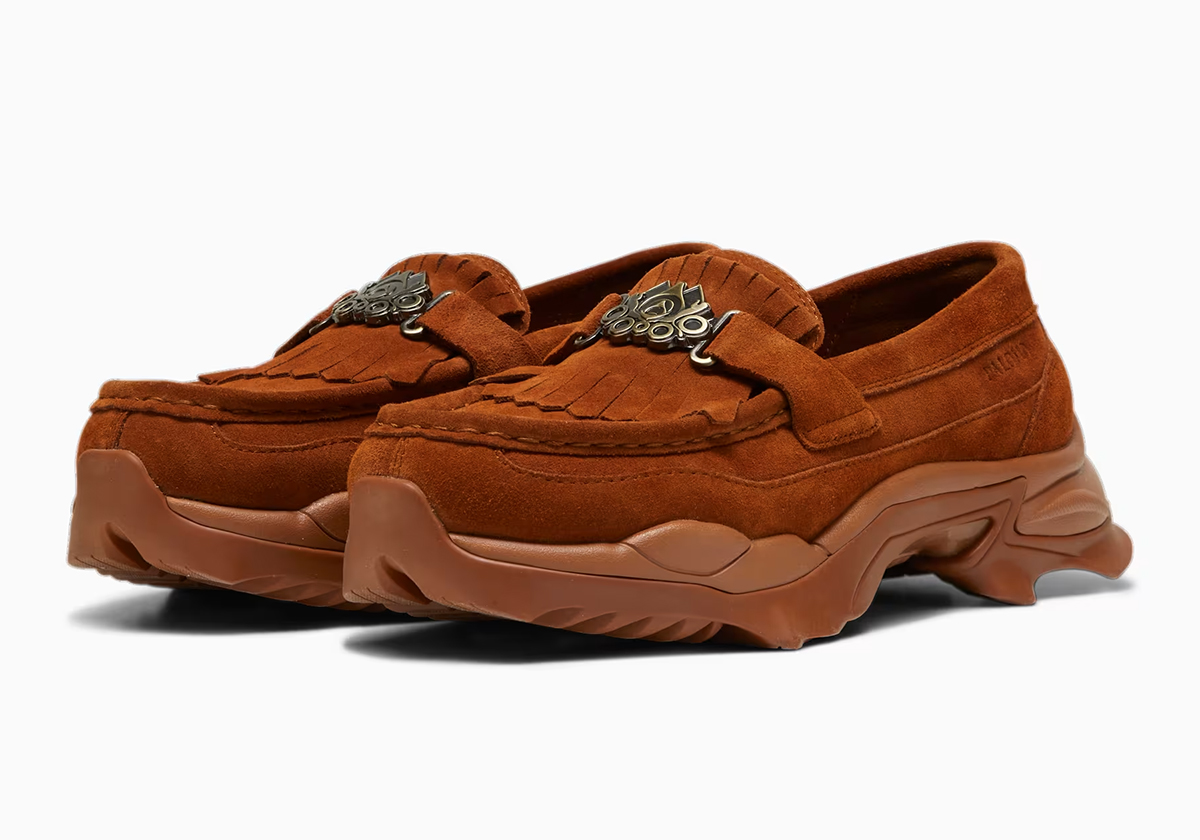 Palomo Puma Nitefox Leather Sneaker Loafer Teak 396816 01 7