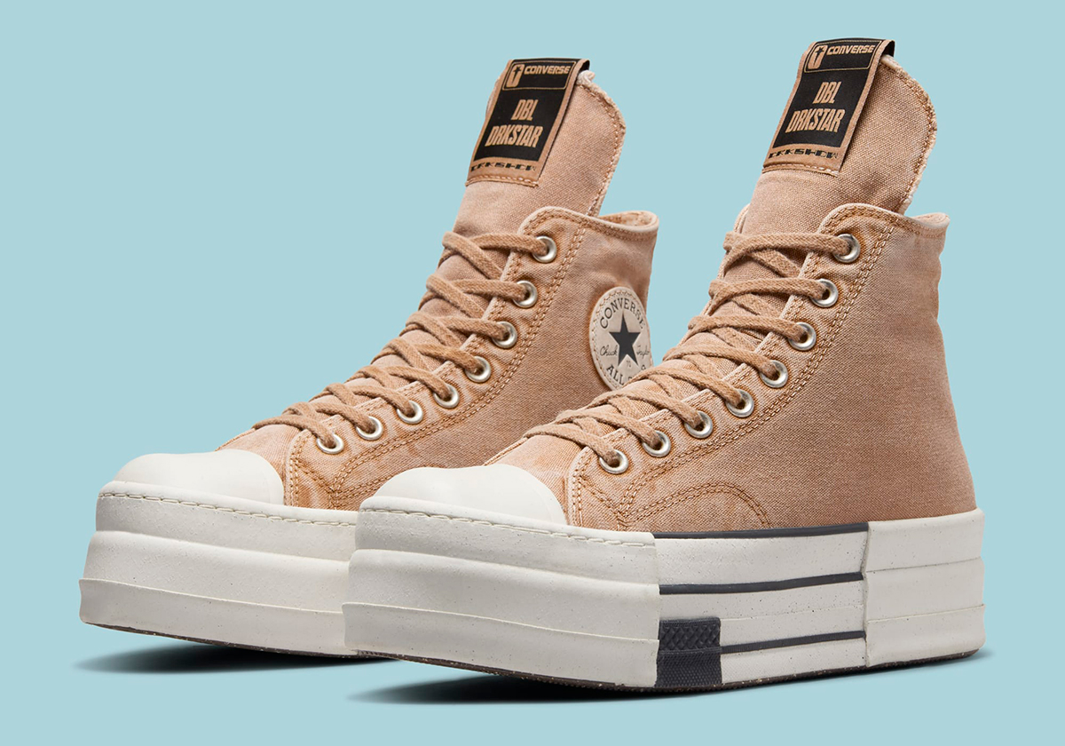 Rick Owens And Converse Welcome Washed Canvas To The DBL DRKSHDW