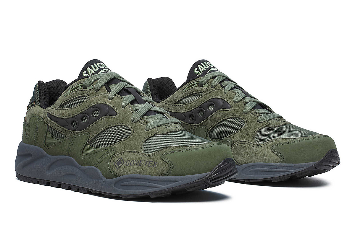 Saucony Grid Shadow 2 Gore Tex Olive S70840 2 3