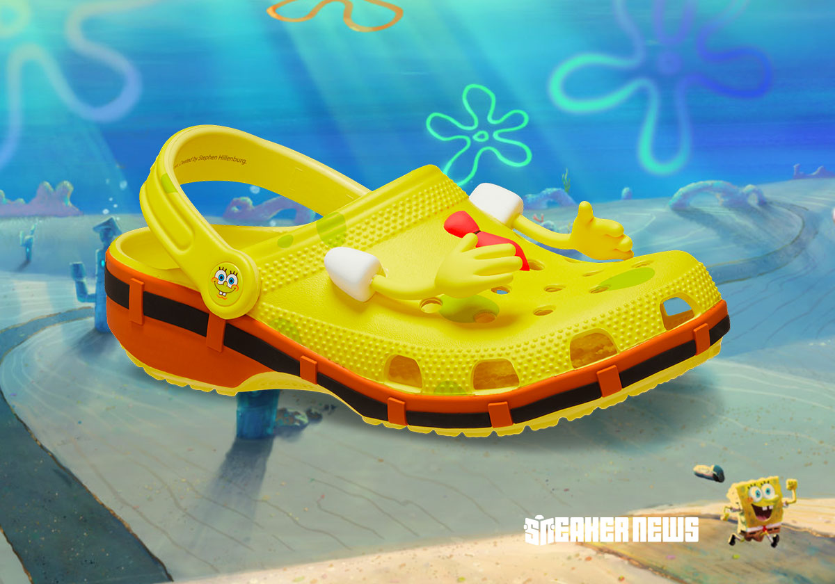 Spongebob Crocs Classic Clog Release Date 209824 7hd 3