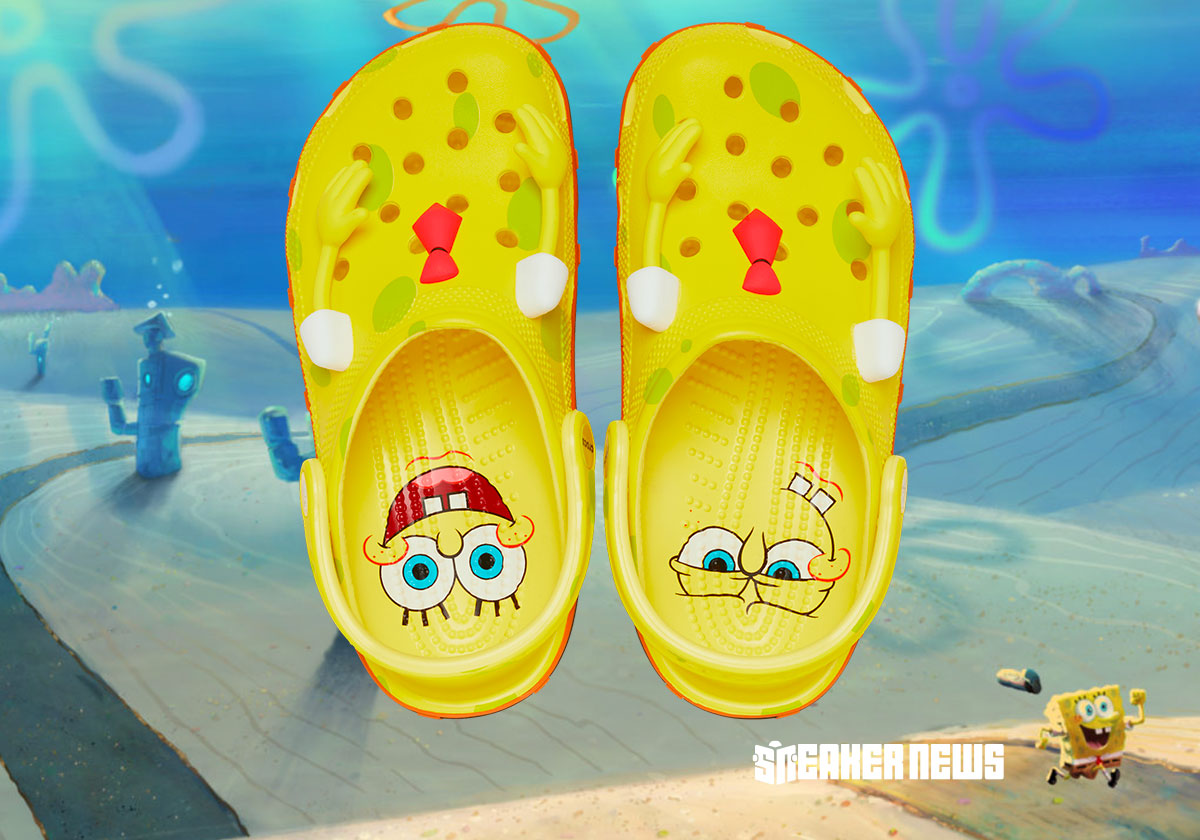 Spongebob Crocs Classic Clog Release Date 209824 7hd 4