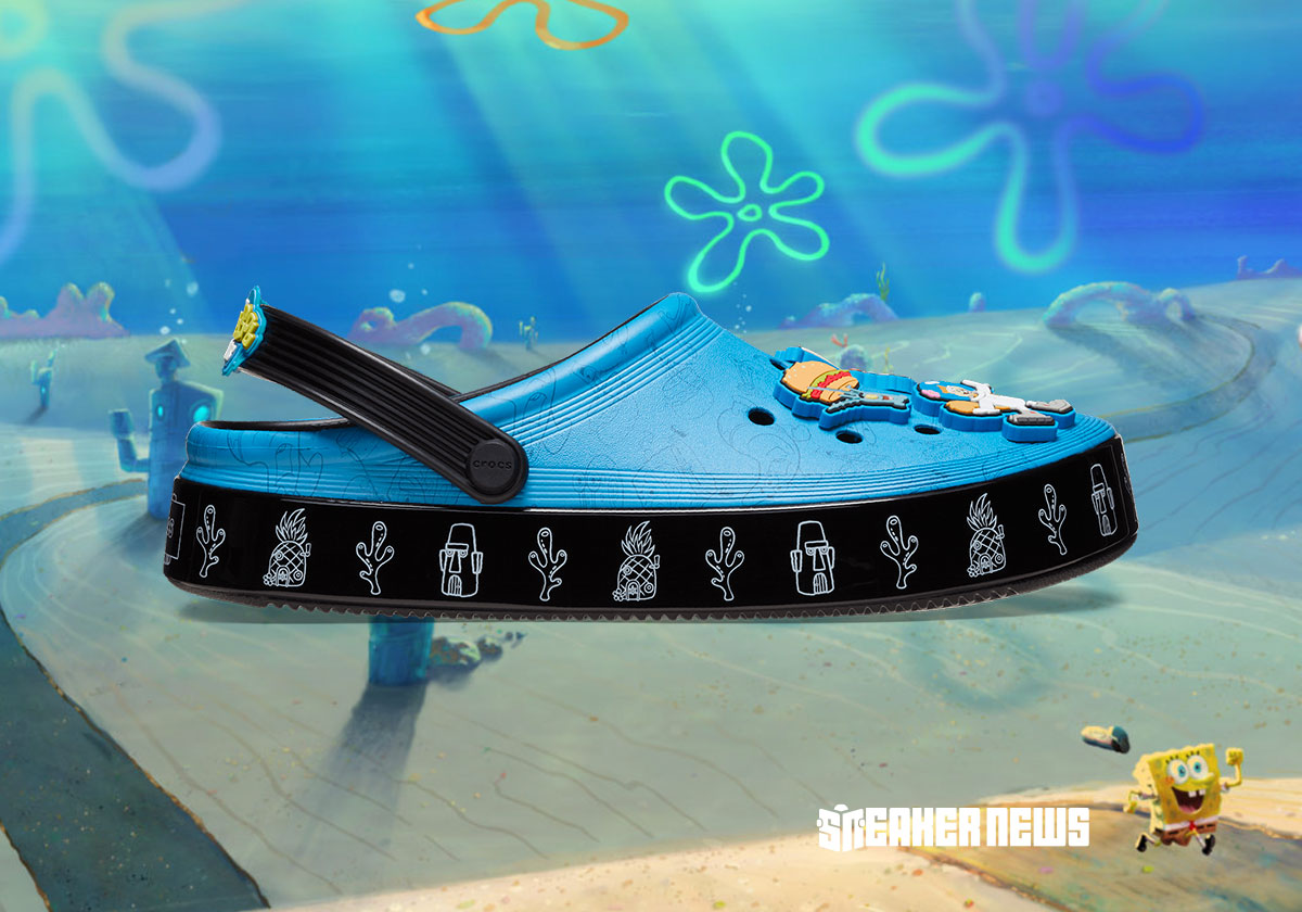Spongebob Crocs Off Court Clog 209825 001 2