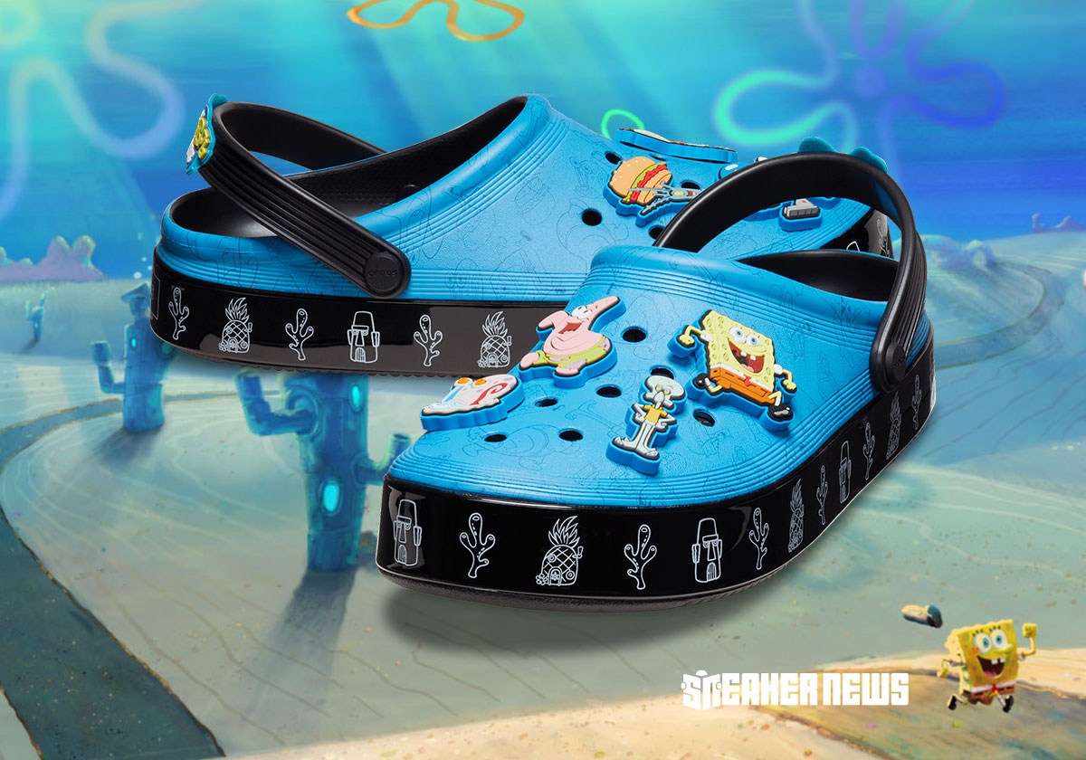 Spongebob Crocs Off Court Clog 209825 001 6