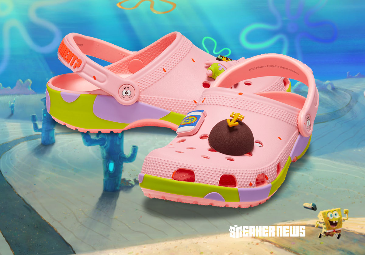 Spongebob Patrick Star Crocs Classic Clog Release Date 209479 737 4