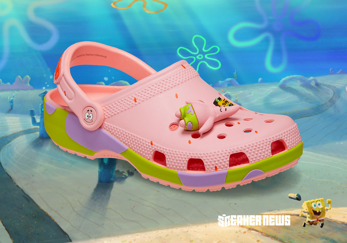 Spongebob Patrick Star Crocs Classic Clog Release Date 209479 737 5