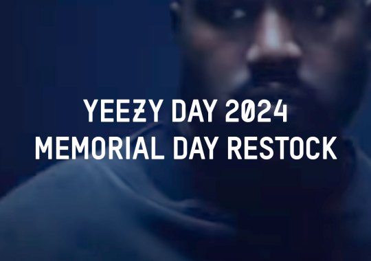adidas writing Yeezy Day 2024 Restock Now Live