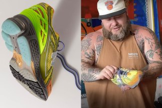 Action Bronson x New Balance Suede Sneakers “Scorpius” Releases June 8th