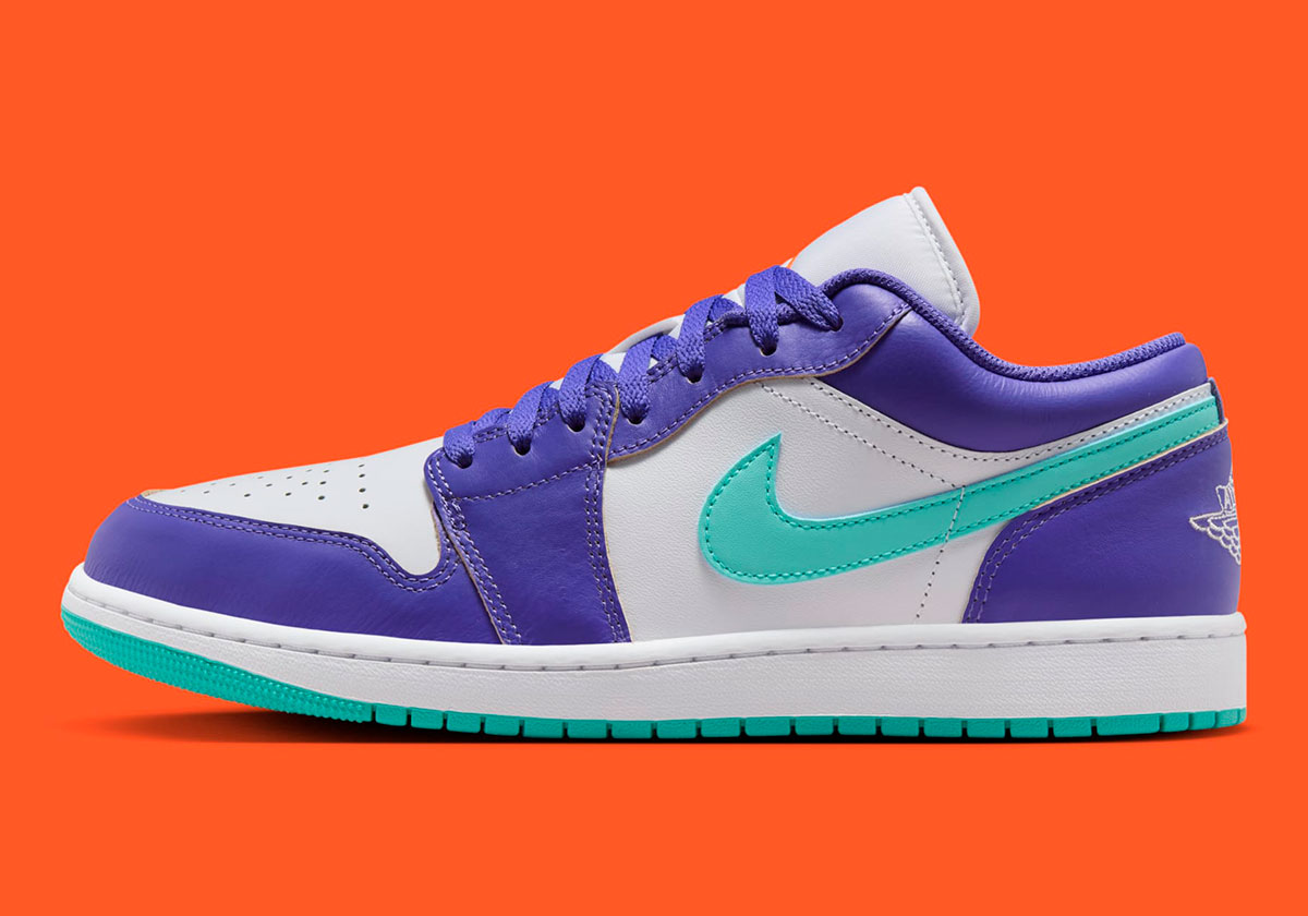 90’s Hornets Colors Paint The Air Jordan 1 Low SE