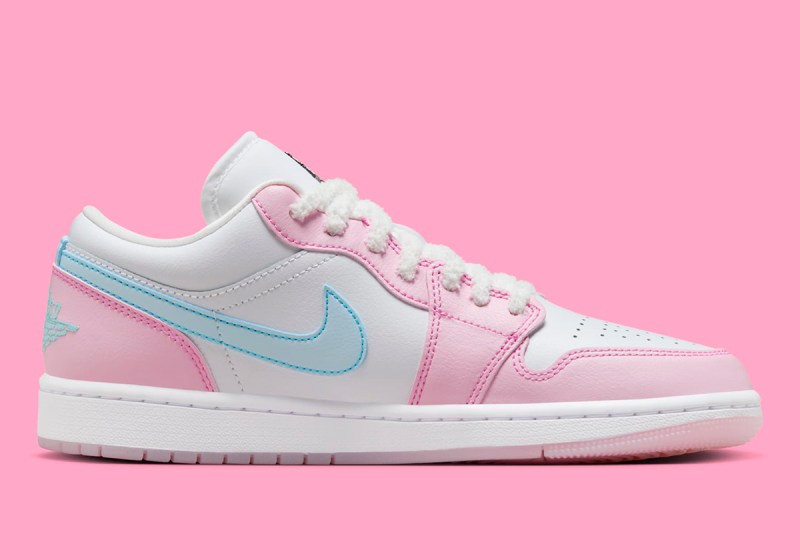 low top jordan 1 cow print