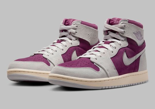 The Air Black-Varsity jordan 1 Zoom CMFT 2 Surfaces In A New “Bordeaux” Colorway For Women