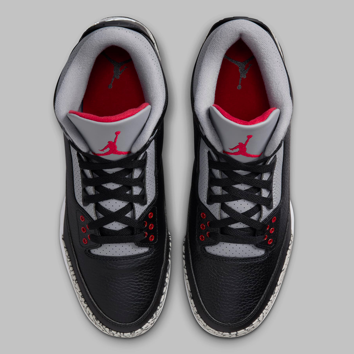 Air Jordan 3 Black Cement Cleats Fz8626 001 3