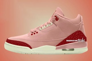 Air UK13 jordan 3 “Valentine’s Day” 2025 Comes In All-Pink