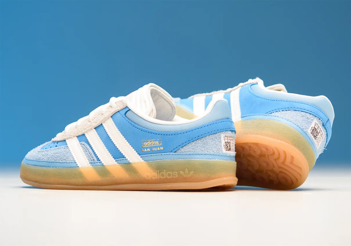 Bad Bunny x adidas Gazelle Indoor "San Juan" Store List | SneakerNews.com