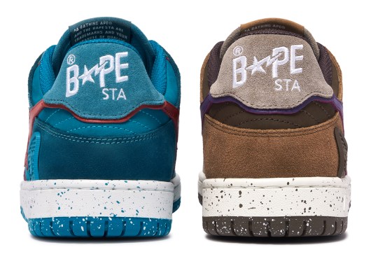 The BAPE SK8 STA Hits The Trail In Two Fresh Looks