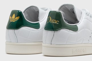 Debossed Leather Hits The Dime x adidas Stan Smith