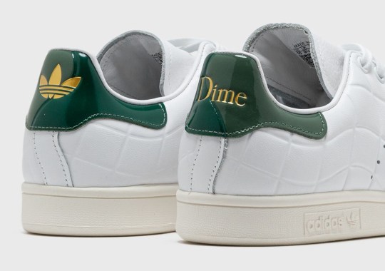 Debossed Leather Hits The Dime x adidas Stan Smith