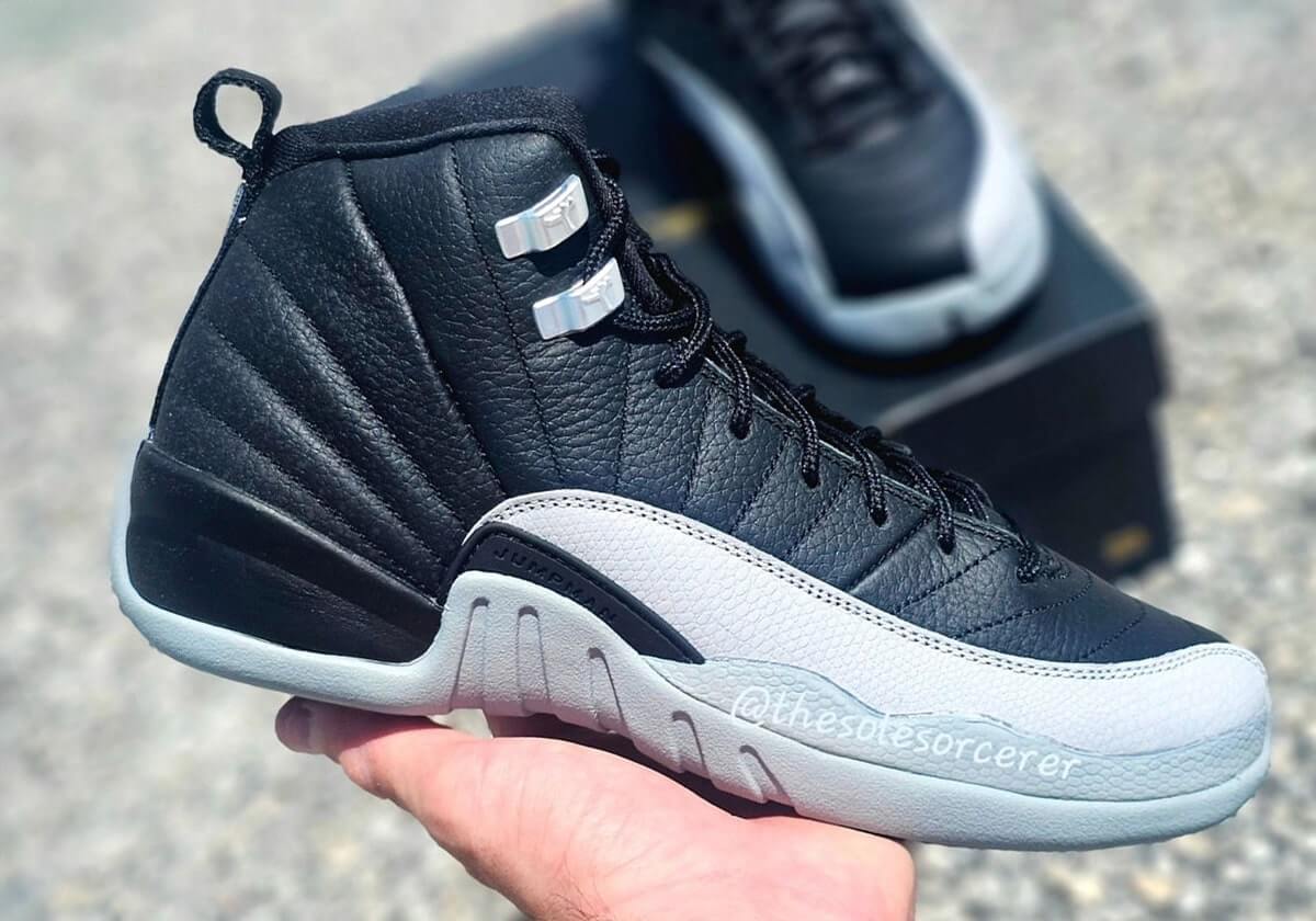 Black and blue jordan 12 release date hotsell