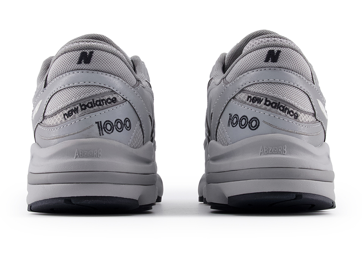 New Balance 1000 Grey Black M1000te 4