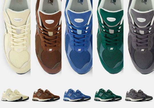 More Monochromatic Suedes Flood The New Balance 2002R