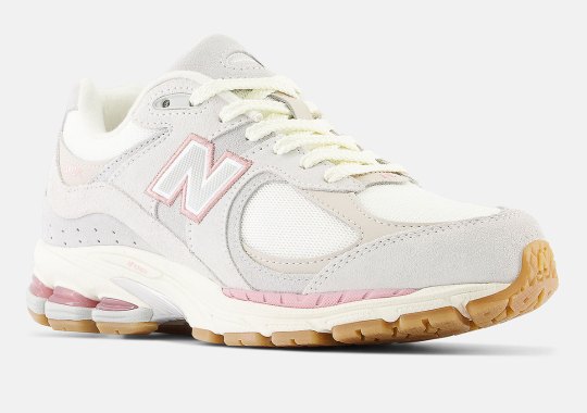 BANDIER Links Up With New Balance For A 2002R In Soft Pink