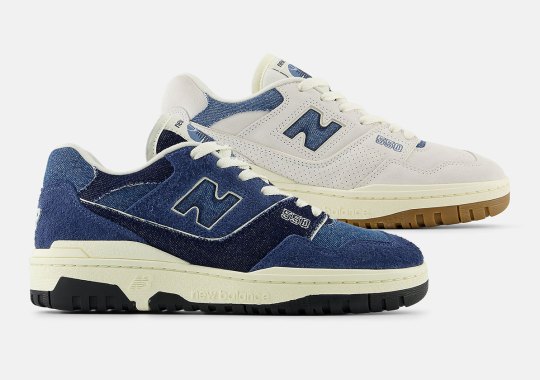 The New Balance 550 Rolls Out The “Denim Pack”