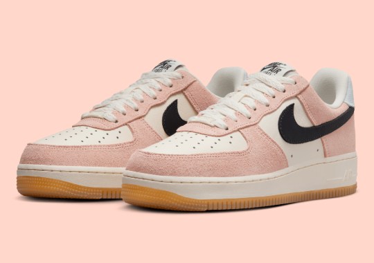 Woven Laces Appear On The Nike Air Force 1 Low “Arctic Orange”