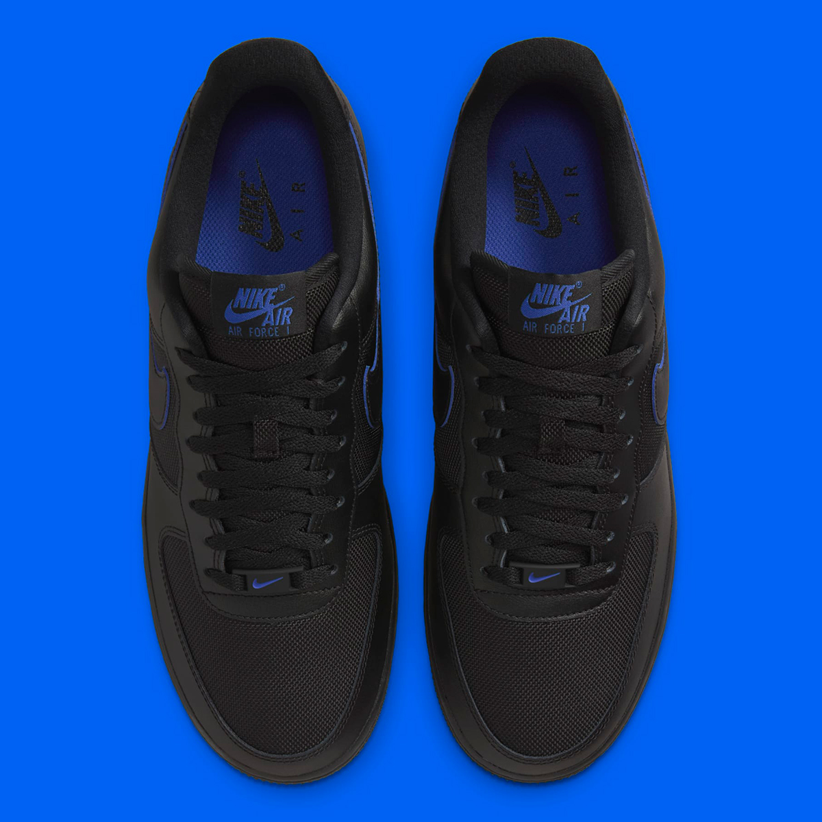 Nike Air Force 1 Low Black Game Royal Hm9605 001 1